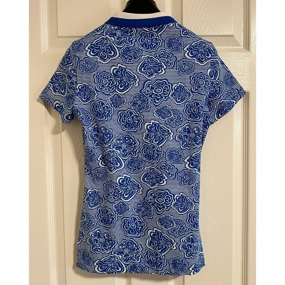 Original Tommy Hilfiger FOULARD POLO in POLINA PRT SMALL / TURKISH SEA, NWT! - Picture 5 of 5